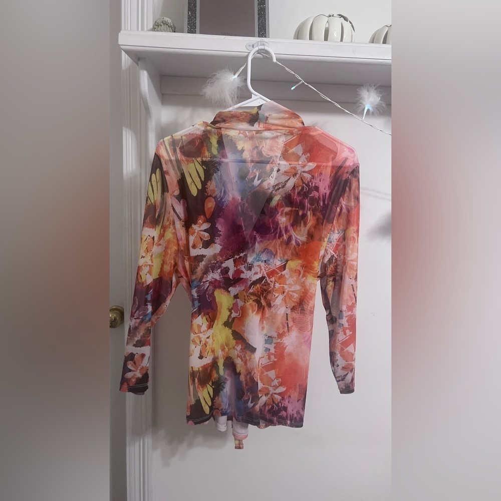 FINAL PRICE Anthropologie Juliette Vibrant Blouse - Picture 6 of 6